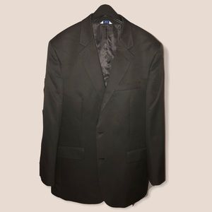Worn once like new black blazer/ suit